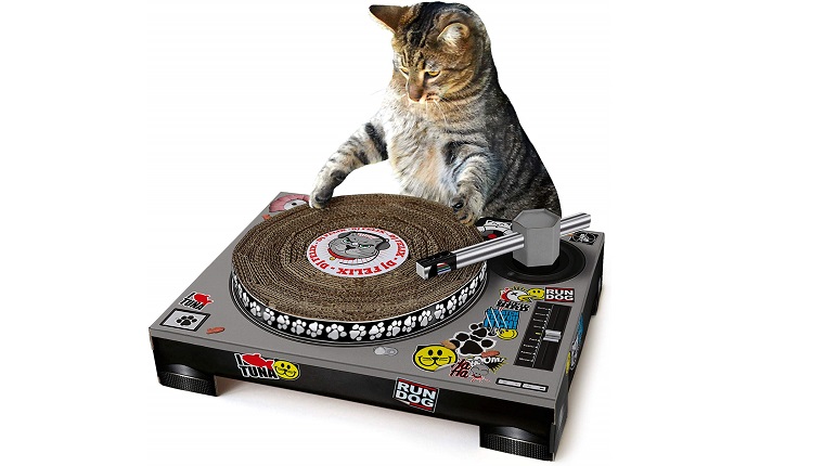 Katze DJ Scratcher