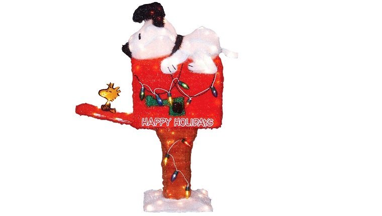 Snoopy Mailbox Dekoration