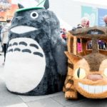 LONDON, ENGLAND - MAY 27: Totoro and The Catbus on Day 2 of MCM London Comic Con at The London ExCel on May 28, 2016 in London, England.