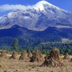 Pico de Orizaba volcano, or Citlaltepetl, is the highest mountain in Mexico, maintains glaciers and is a popular peak to climb along with Iztaccihuatl and other volcanoes in the country