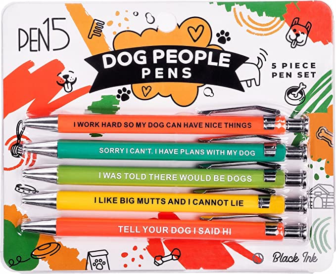 Hund Menschen Stifte 