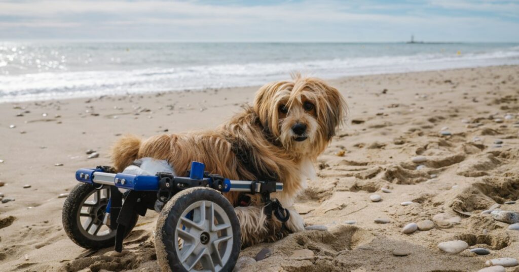 Hunde mit Behinderungen werden im Wohltätigkeitskalender erwähnt